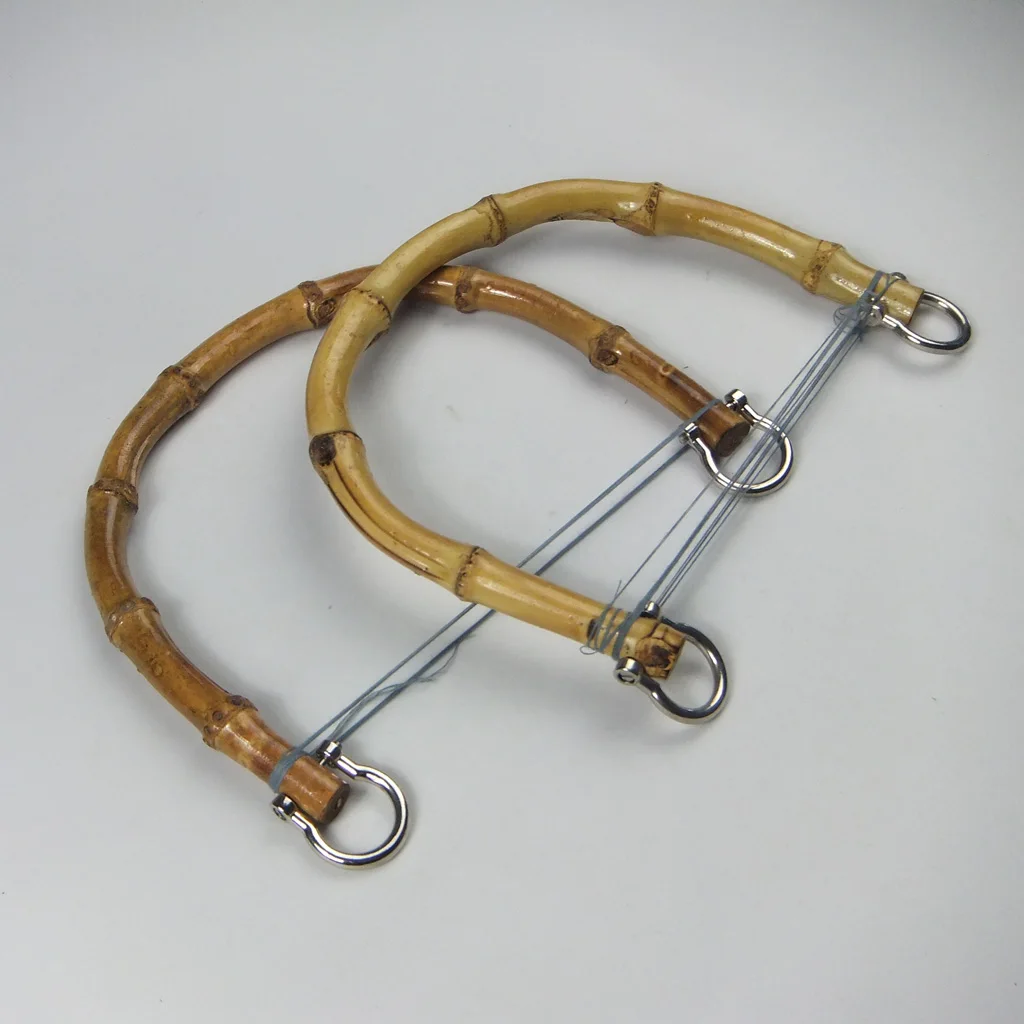 18*15cm Natural Color Bamboo Bag Handle For Handbags Buy Bamboo Bag