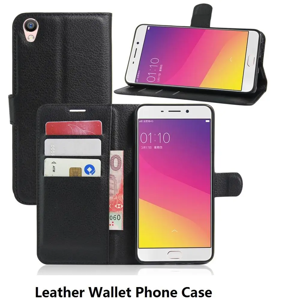 Flip Leather Wallet Phone  Case For OPPO F1 Plus A35 37 59 R7 R9 R9s