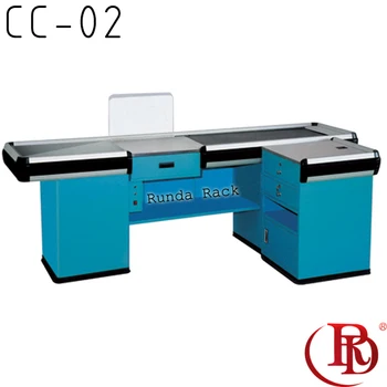 Mini Modern Reception Design Checkout Counter Cashier Desk Size