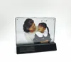 Promotional and Gift Photo Frame Digital Table Alarm Clock for Bedroom and Office