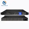 Satellite signal and ip stream to DVB-C 16CH non-adjacent QAM Modulator Powerful cable tv headender COL5416TC