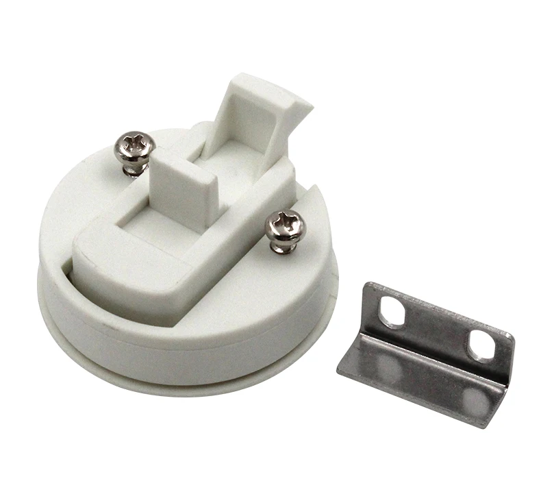 Plastic Flush Ring Slam Latch Pull Latch Round For Rv Marine Boat Deck