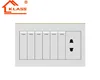 2015 pakistan sockets switch new design hot pakistan model new pakistan switch 6 gang switch