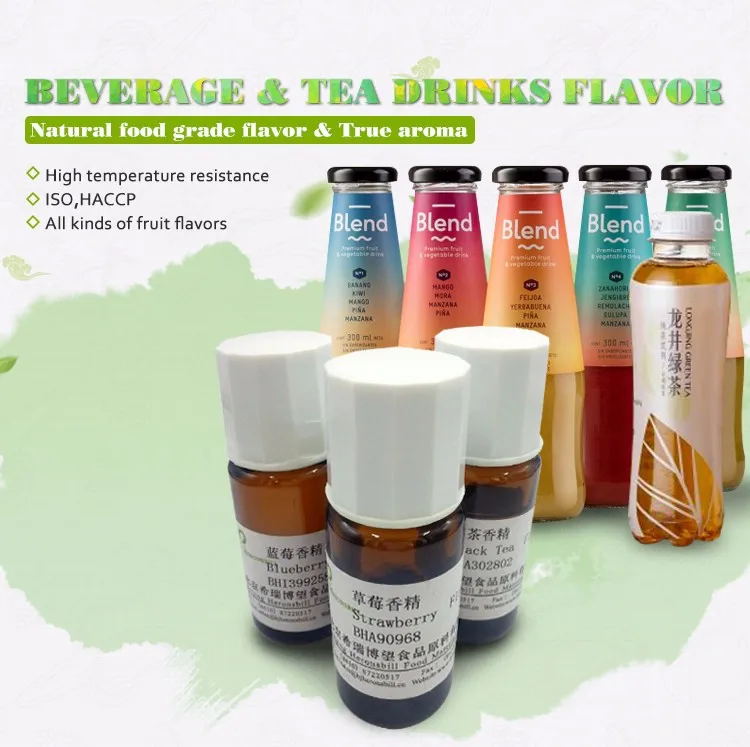 Strawberry Fruit Tea Flavoring Essence Concentrated Liquid Food