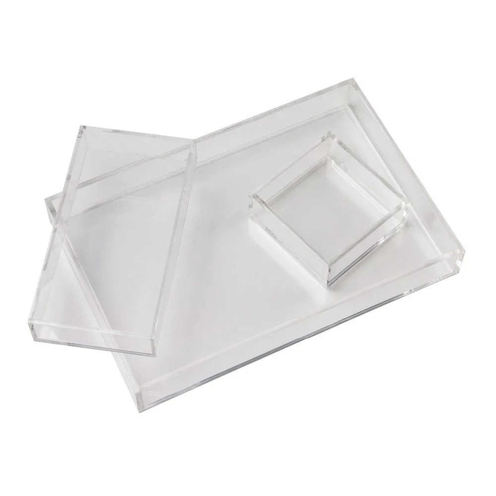 Modern Design Lucite Acrylic Tray Buy Custom Lucite Trays,Designer
