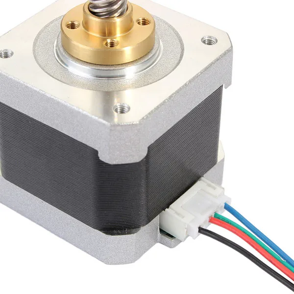 Moteur Pas à Pas Nema 17 Avec Vis T8 - 100mm De Long, 1,3A, 28 N.cm Pour Imprimante 3D Et CNC - 8