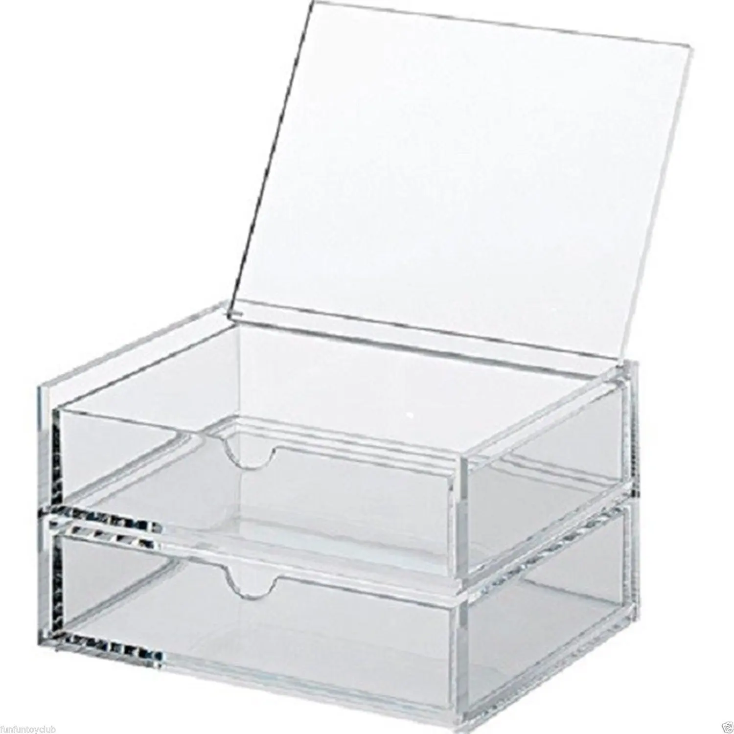 Buy Muji Acrylic Stackable 2 Drawers Box S Size In Cheap Price On
