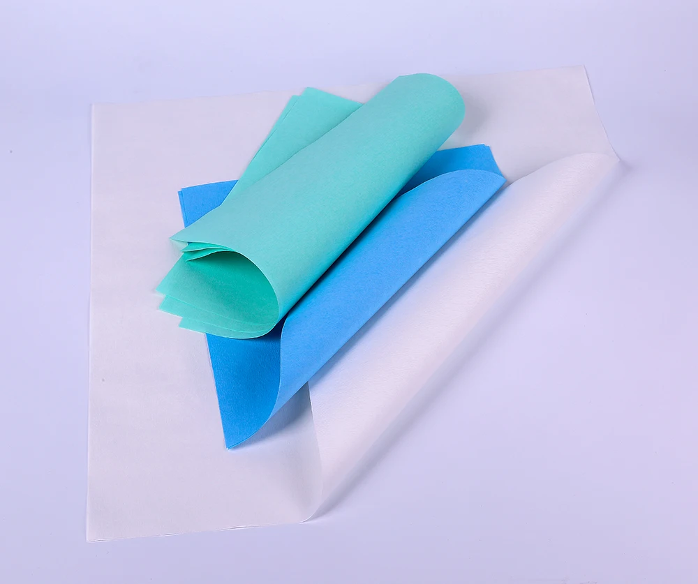 Medical Disposable Double Sided Autoclave Sterilizer Crepe Paper