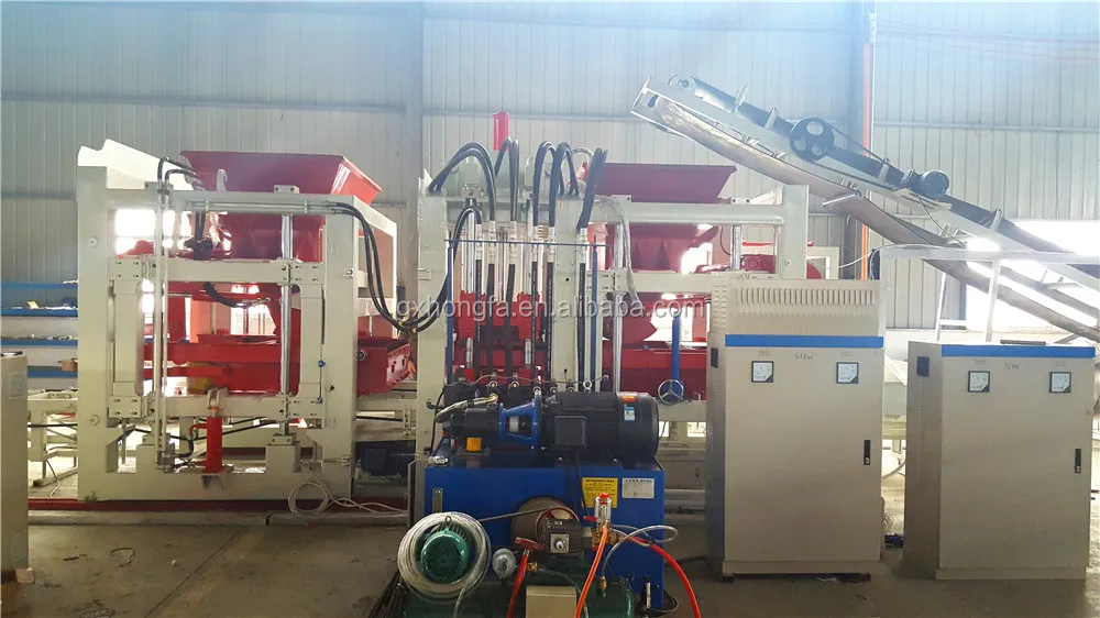 Automatical Concrete Hollow Block/brick Making Machine Price/cement