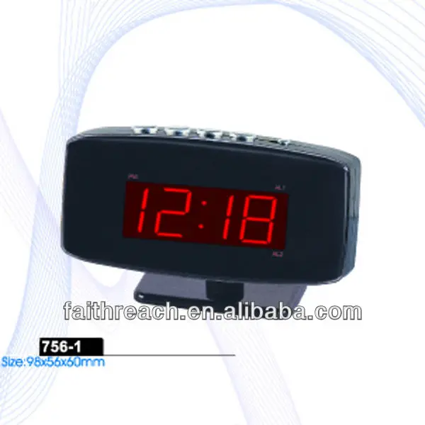 car digital clock