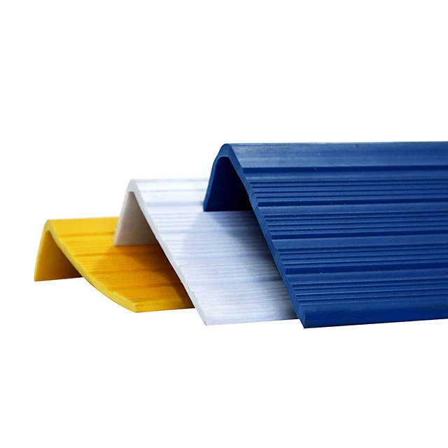 Different Types Of Plastic Pvc Rubber Children Protective Stair Edge