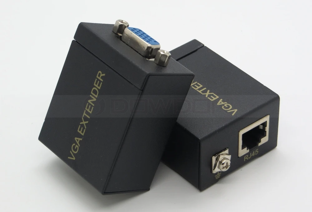1080p Vga Signal 60m Extender Repeater Adapter Over Single Rj45 Cat 5e Cat6 Network Cable - Buy Vga Signal Extender,Vga Extender,Vga Signal Extender 60m Product on Alibaba.com