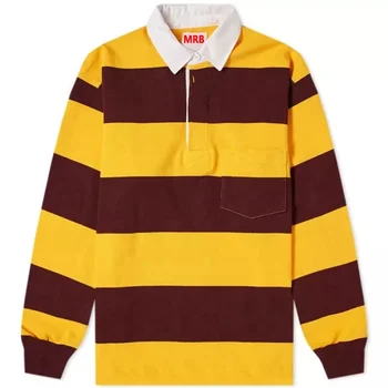 polo rugby manga larga