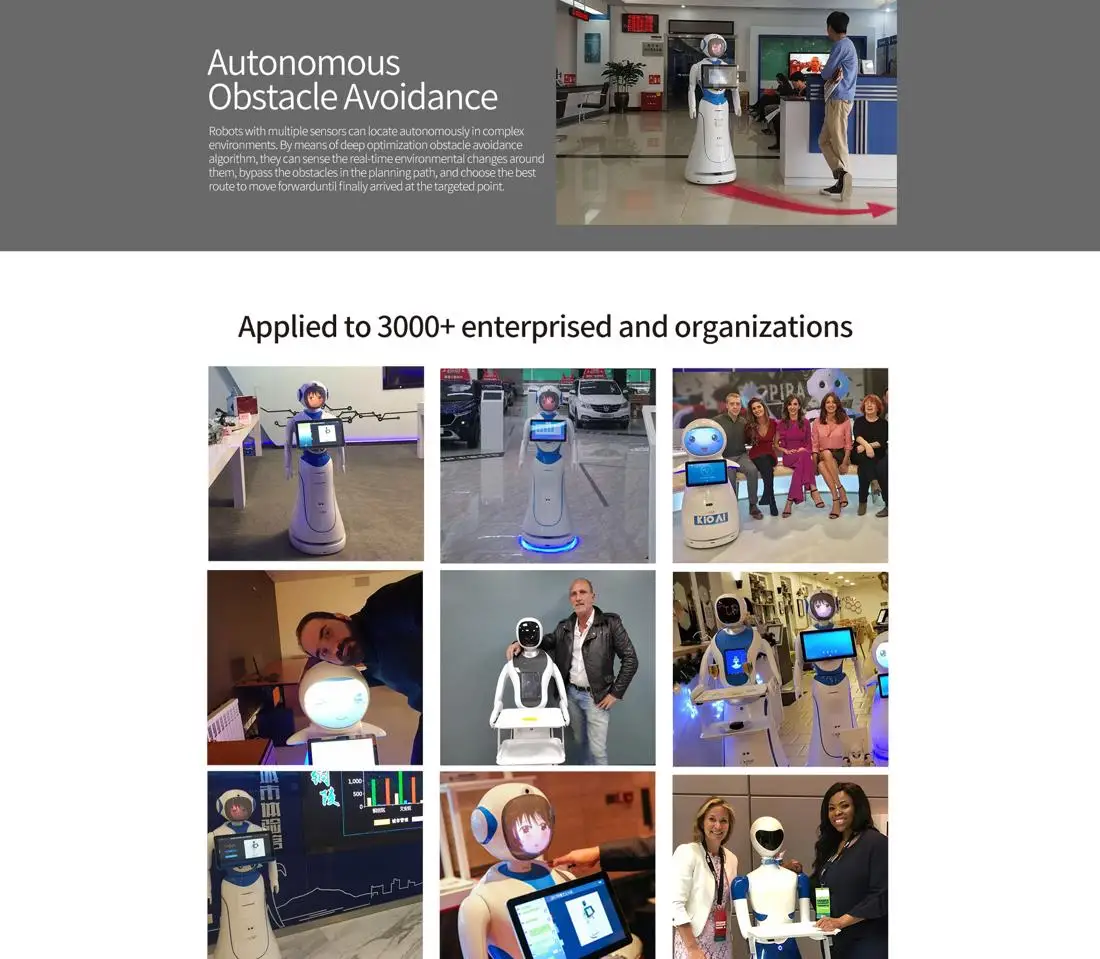 Csjbot Intelligent Robot Humanoid For Adults Cloud Computing Smart