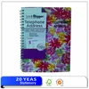 Full scape custom plastic pp note book/telephone address notebook
