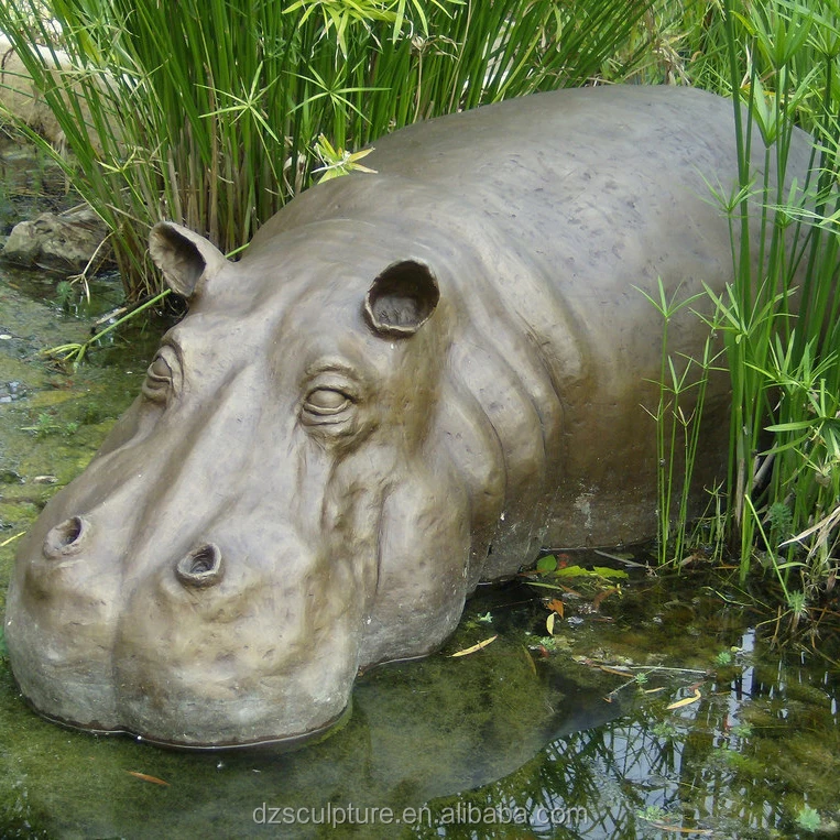 Бегемот скульптура. Бегемот из бетона. 12 скульптур гиппопотамов, тайбэй, тайвань. Реалистичная скульптура бегемота. Бегемот из бетона.