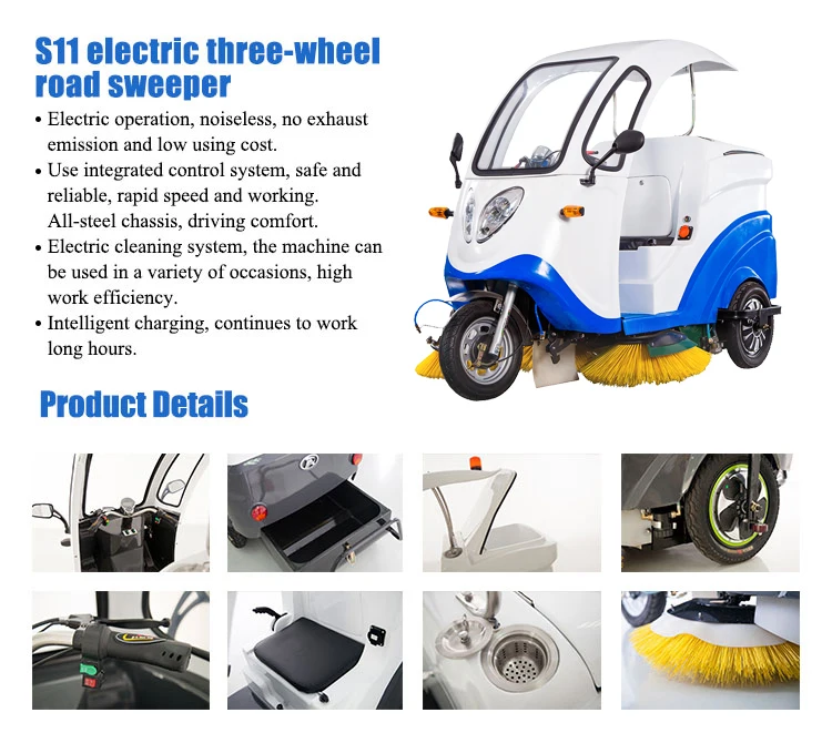 Street Sweeper Vehicle