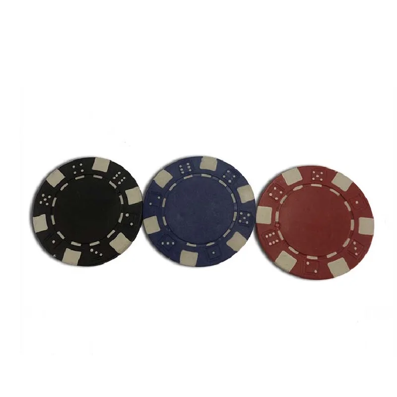 2021 New Product Wholesale Isolated Gift Souvenir Game Coin Size Gambling Props Dice Clay Casino