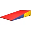 Folding Gymnastics Incline Mat Cheese Wedge Skill Shape Tumbling Preschool Incline Mat