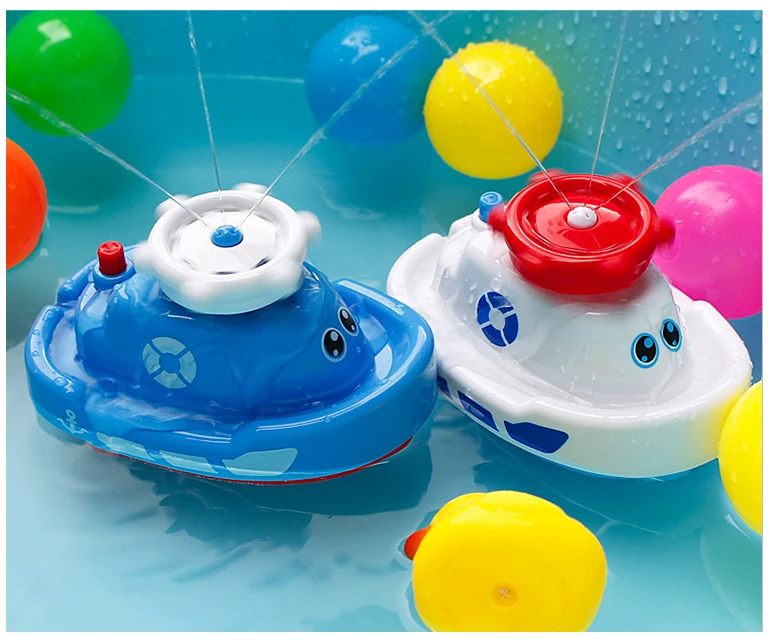pirata e yacht per la vasca da bagno giocattolo per il bagno per la vasca da bagno giocattolo automatico giocattolo per bambini giochi d/'acqua giocattolo per il bagno NUOBESTY Pirate Boot