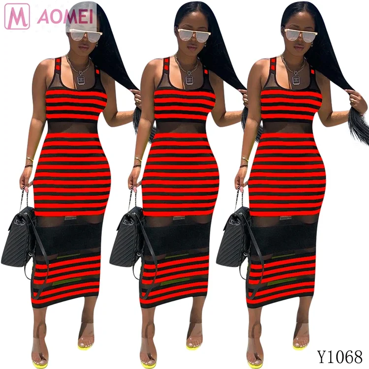 Y1068 Women fashion off shoulder strapless letter printed bandage bodycon summer  print dress casual 2019