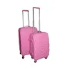 20 inch vintage travel suitcase pc aluminum frame rolling luggage trolley with wheels