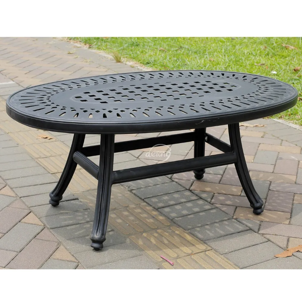 Garden Outdoor Cast Aluminum Sofa Set Patio Premium House Outdoor