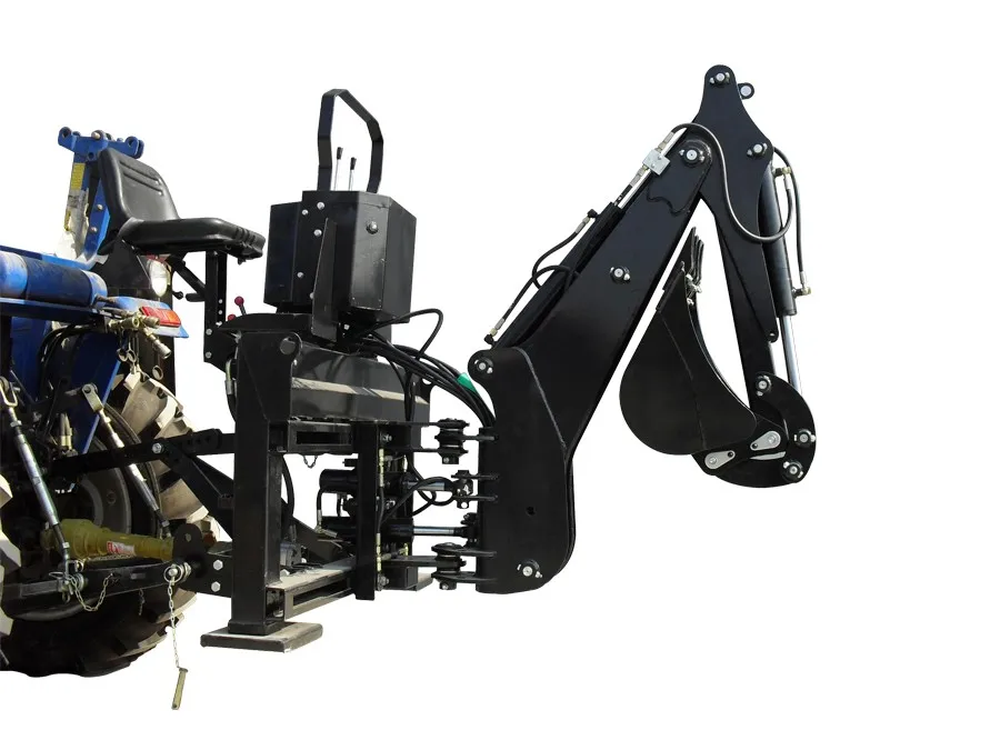 1950mm Digging Depth Hydraulic Backhoe With Movable Frame,Mechanical