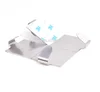 Stainless Steel Self Adhesive Hook Magic Flexible Sticker Wall / Door Double Hook Hat and Coat Hook