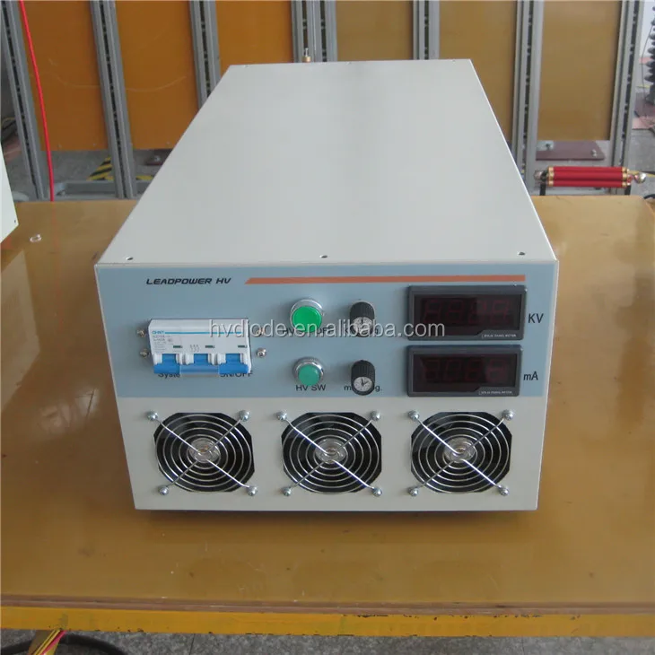 Haute tension Précipitateur électrostatique alimentation avec 100 W 15 kV