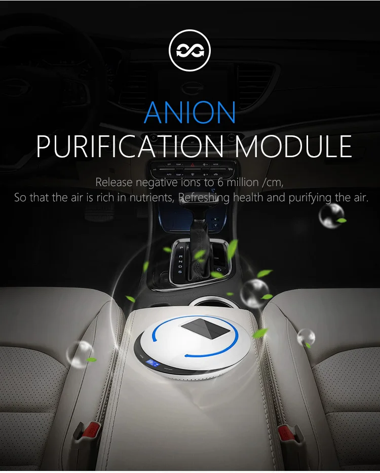 Car Charger 2019 Car Interior Accessories Car Air Purifier H13 PM2.5