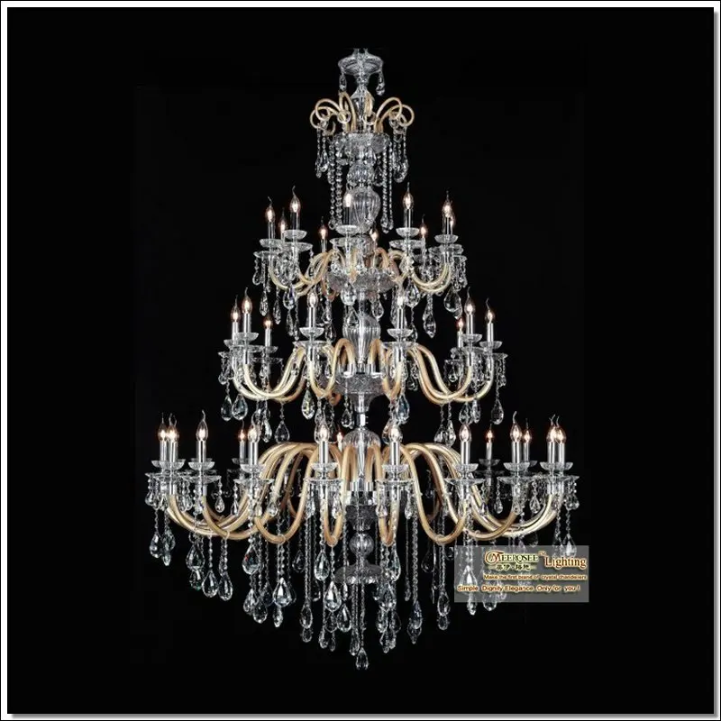 Meerosee Luxury Crystal Pendant Chandelier Expensive Lighting Crystal Pendant Chandelier Expensive