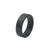 Silicone Rubber Wedding Ring Band for Men and Women Flexible No Metal Safe for Firefighter Athletic Husband Wife Sports
