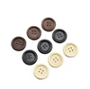 Dongguan Button Factory Custom Natural Wood Button With 4 Holes