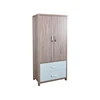 European style modern bedroom wooden wall cabinet wardrobe with drawers for bedroom