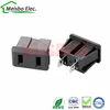 Copper 10A 125V pcb mount 2 pin AC US power socket