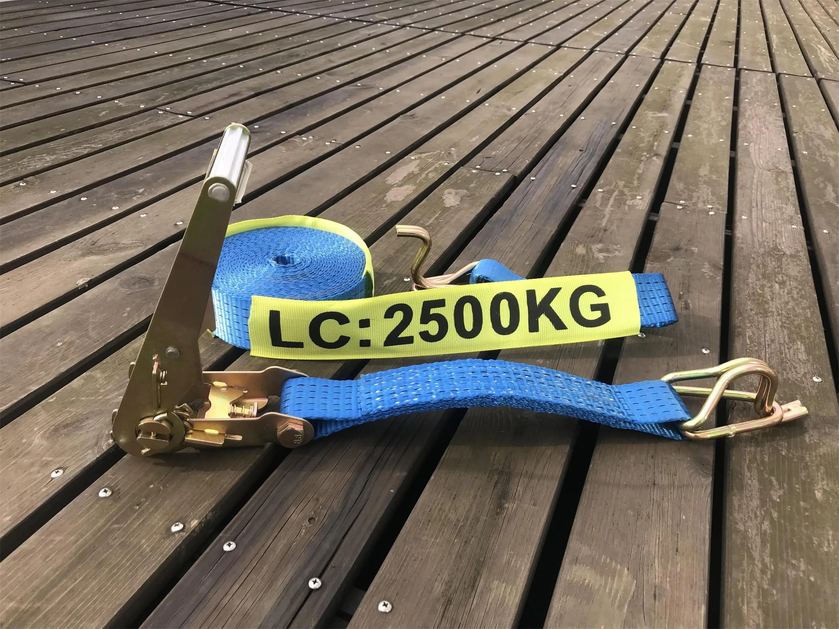 5*Heavy Duty Ratchet Tie Down Straps 50mm x 9m LC2500kg Cambuckle