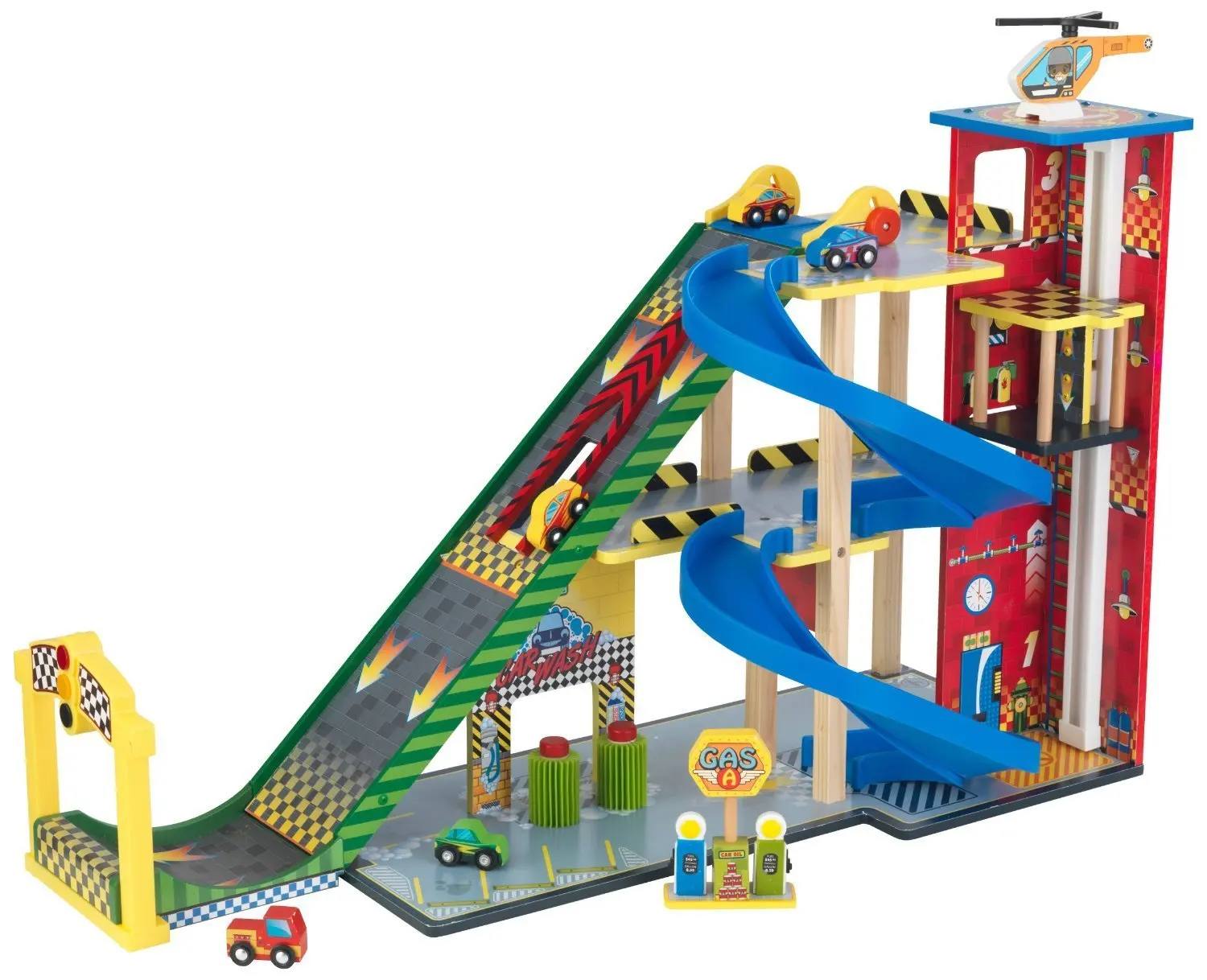 toy car ramps and garages