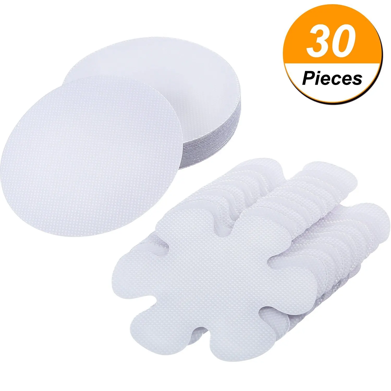 Better Home Plastic Corp 12 Butterfly Shaped Bathtub//Shower Appliques Safety Non Slip Treads White Decorative Color Selection