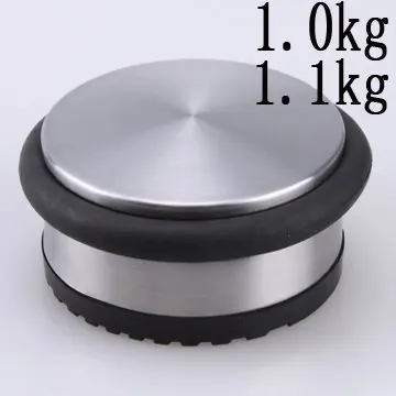 
flat stainless steel door stopper 