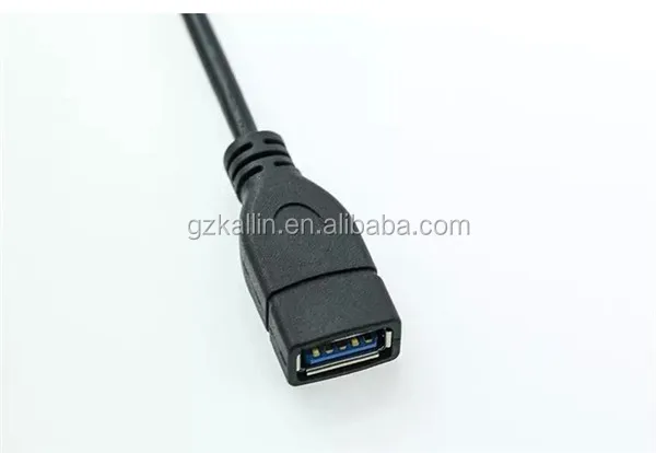 Type C 3.1 right angle to usb3.0 otg cable - ANKUX.COM