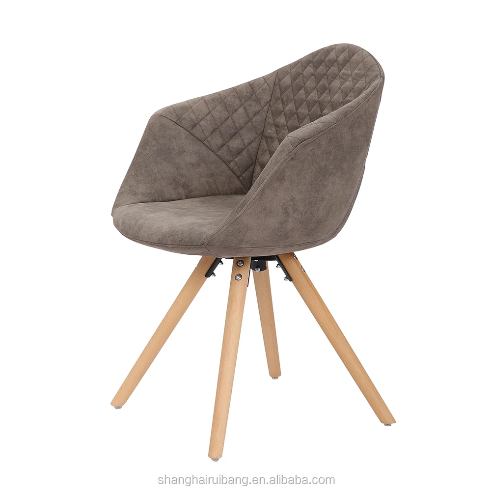 Upholstered Pu Armchair Dining Chair For Restaurant Buy Armrest