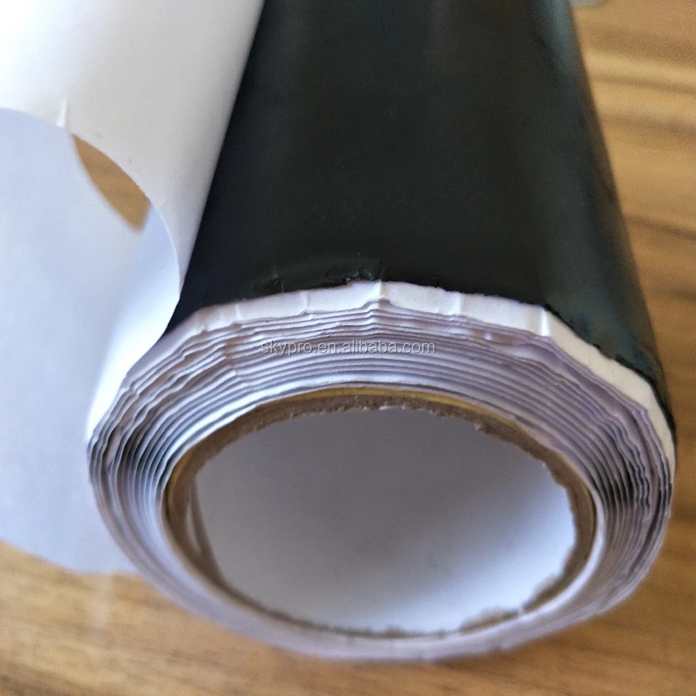 Ecofriendly Self Adhesive Butyl Rubber Roll Nontoxic Butyl Rubber