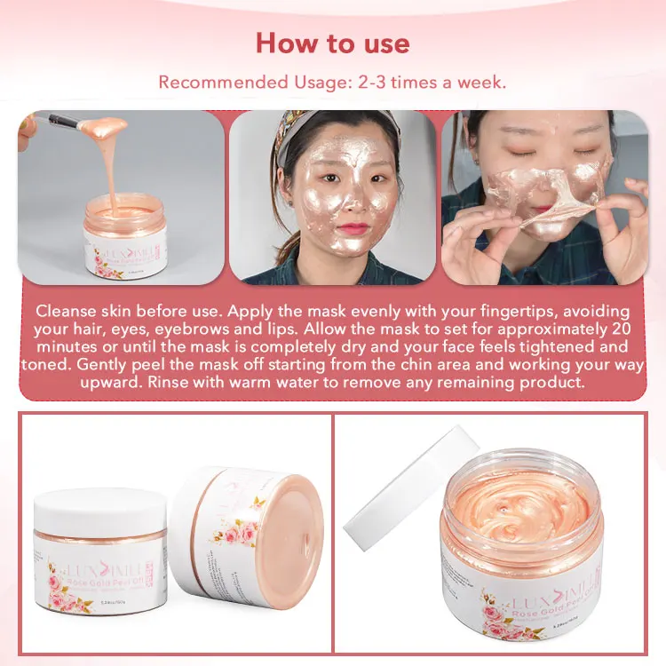04rose peel off mask