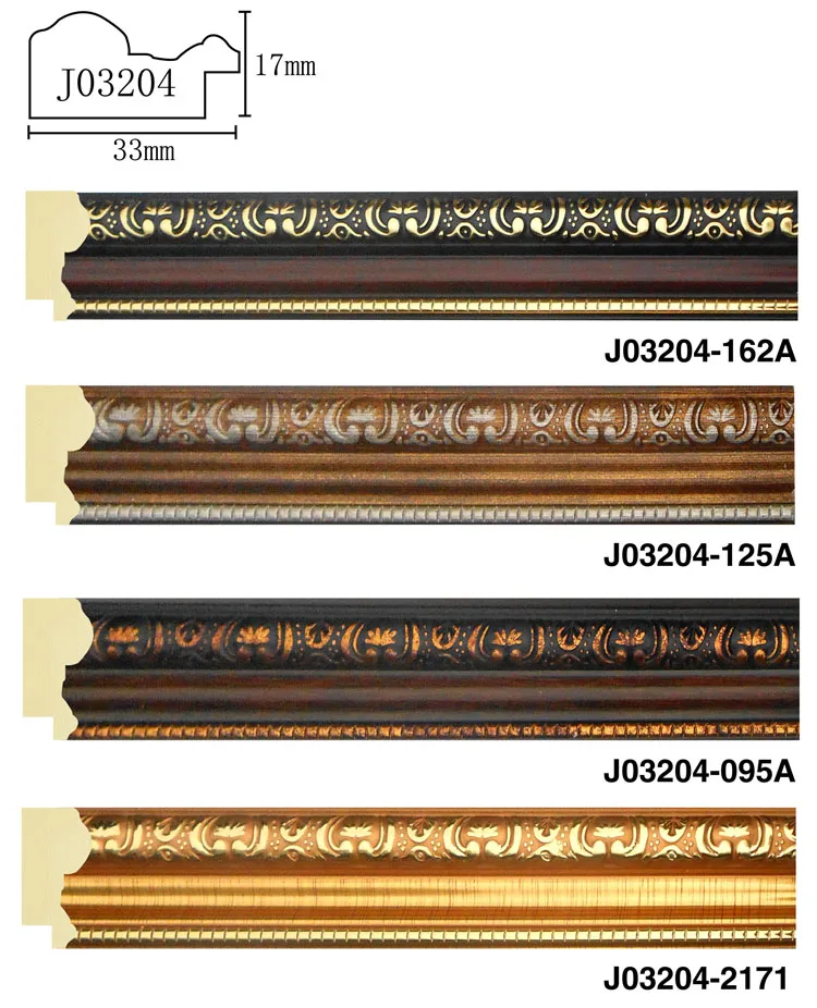 J03204 Plastic Picture Frame Mouldings In Lengths Buy Plastic Frame