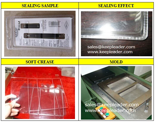 PET PVC Blister Pack Sealing Machine