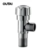 Small order hand control taps brass 90 degree function kitchen faucet angle valve