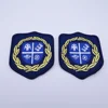 Custom shoulder patch for men iron on applique embroidery patch