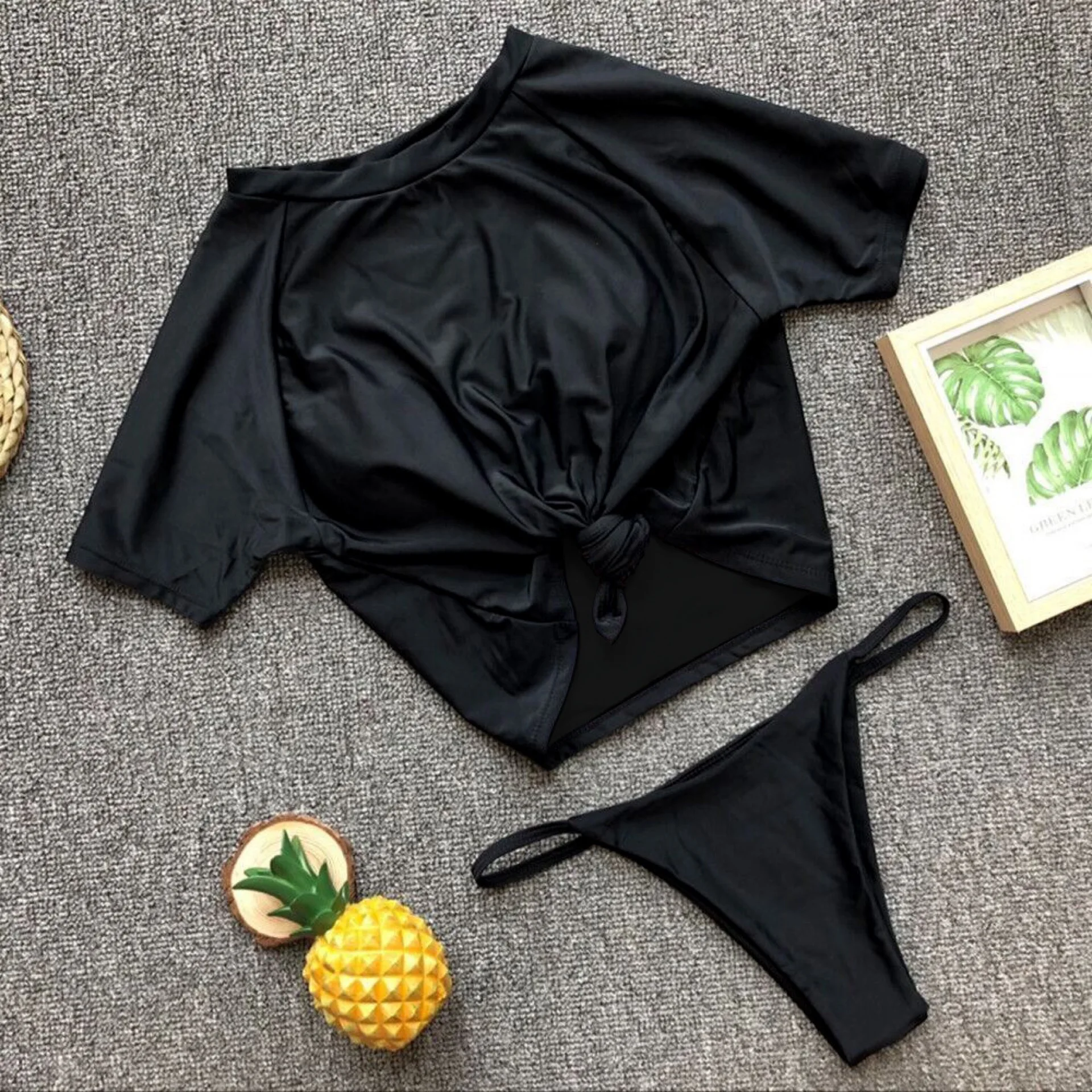 Private Mature Thong Swimwear Women Sexy Bikini Swimsuit 2019 - Buy ...