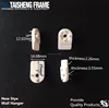 new collection heavy duty wall hooks hanging hanger big size 16x25mm wall hooks for saw teeth hanger ,keep wall good small nails